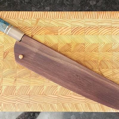Knife Stand Japanese Knife Stand Holds Four Knives Choose Your Wood - Etsy