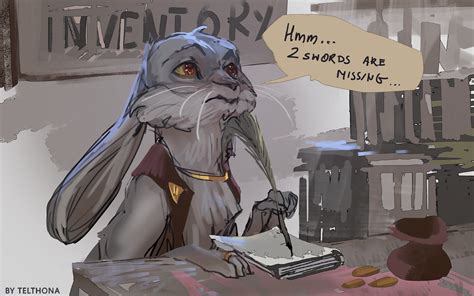 Shopkeeper by telthona on DeviantArt