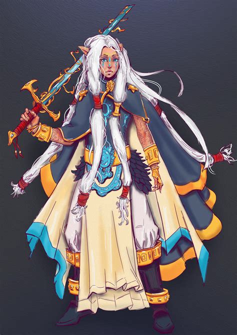 Aluna, hope you like it : r/DigitalArt