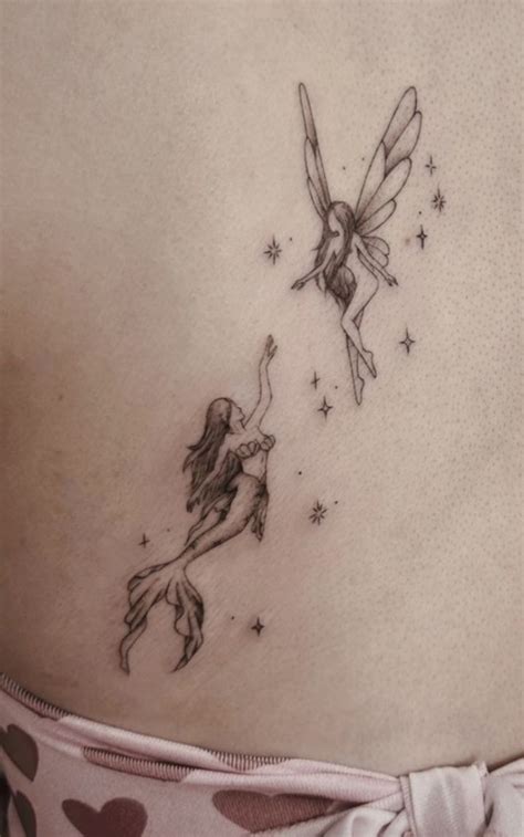mermaid fairy simikosart small tattoos mermaid tattoos