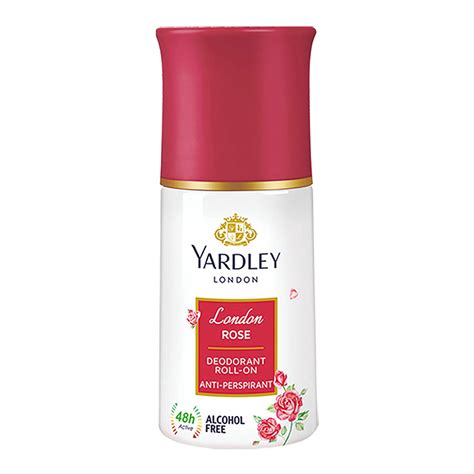 Amazon.com : Yardley 1 London London Rose Deodorant Roll-On 50Ml