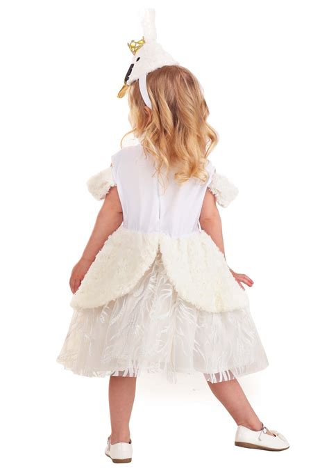 Toddler Deluxe Swan Girl's Costume Dress