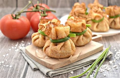 Блинные мешочки с капустой и яйцом — пошаговый рецепт с фото