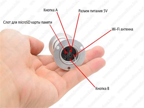 Беспроводной WI-FI IP видеоглазок KDM V200-8GH в виде обычного купить ...