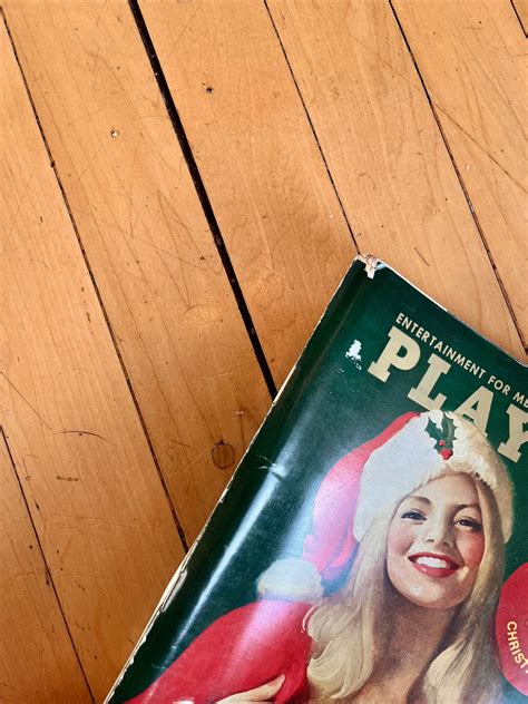 VINTAGE PLAYBOY DECEMBER 1972 : CHRISTMAS ISSUE MISS DECEMBER MERCY RO