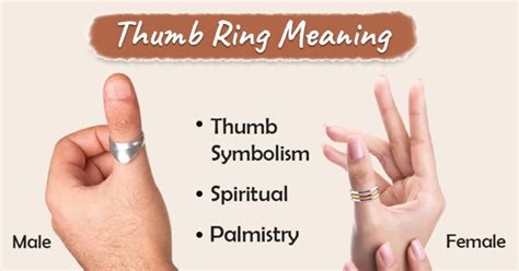wear thumb ring breaking myths  men women