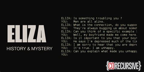 The History and Mystery Of Eliza : r/programming