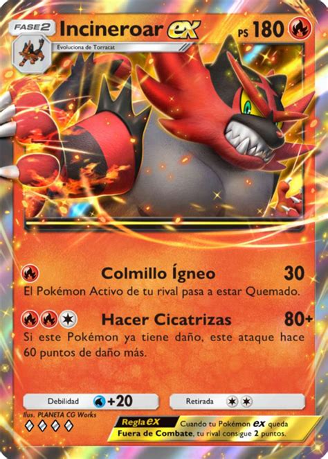 incineroar  guardianes celestiales tcg pocket wikidex la