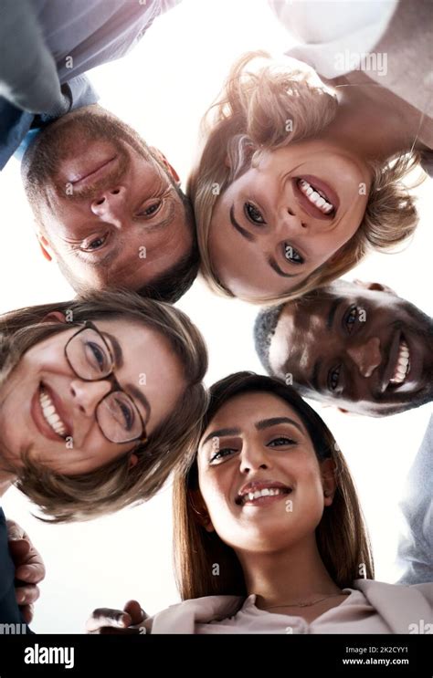 Group looking down at camera hi-res stock photography and images - Alamy