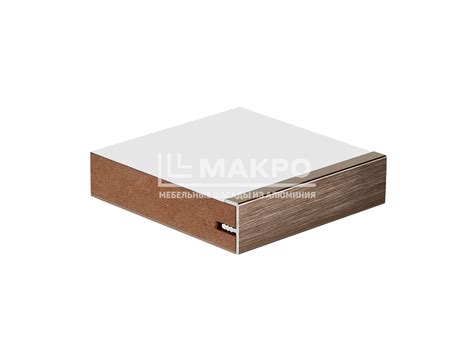 Профиль №15 Нержавейка темная - Makro