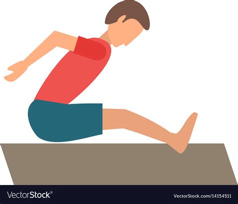 Long jump Royalty Free Vector Image - VectorStock