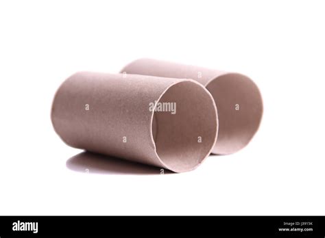 empty toilet paper tube cut  stock images pictures alamy