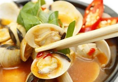 cach nau ngao hoa hap thai ngon chuan vi unie