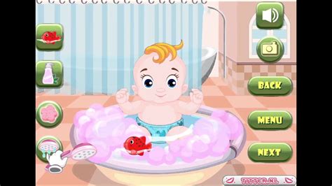 Joguinho De Tomar Banho - Bebé no banho - Jogos de Bebe - Titter.pt - YouTube