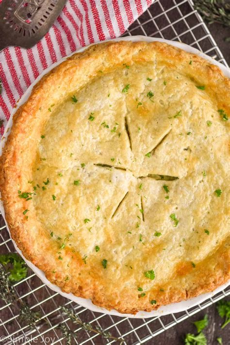 Homemade Chicken Pot Pie - Simple Joy