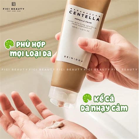 Sữa Rữa Mặt SKIN1004 Làm Sạch Sâu, Dịu Nhẹ Chiết Xuất Rau Má 125ml