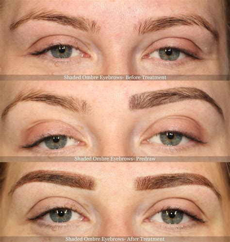 Eyebrow Shading Before And After - EyebrowShaper