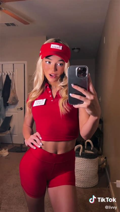 Livvy Dunne shows off her Halloween Costume - Hottest Female Athletes