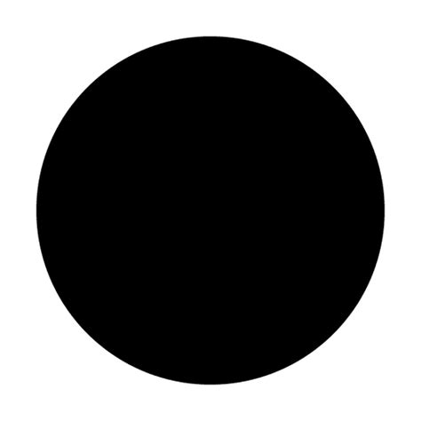 Diseño PNG Y SVG De Punto Negro Para Camisetas