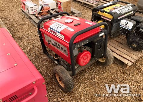 powertek  generator weaver bros auctions