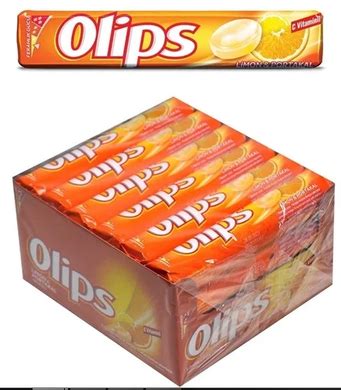 Льодяники MONDELEZ Olips "Лимон та апельсин" (28 г) - Інтернет-магазин ...