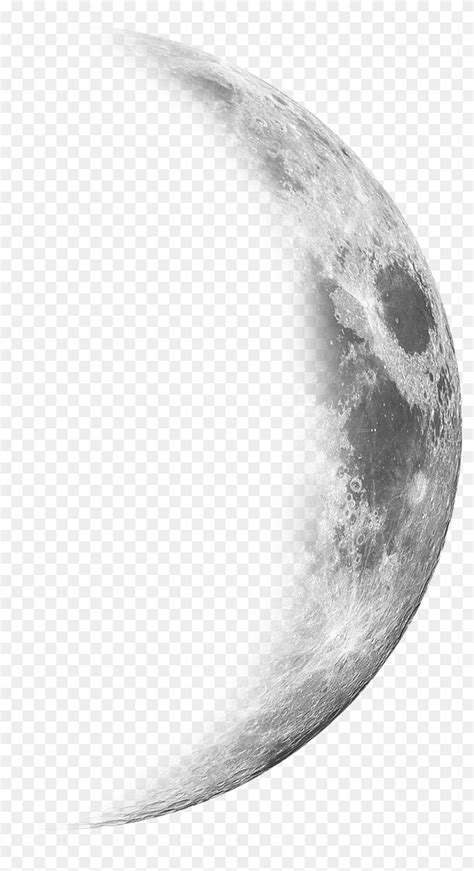 Transparent Crescent Moon - Crescent Moon Transparent Background, HD ...