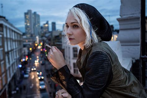 Download Sense8 Riley Blue Wallpaper | Wallpapers.com