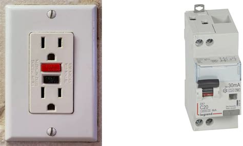 security - GFCI outlet vs centralized differential circuit breakers ...