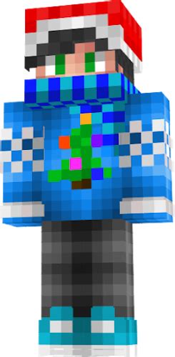 НОВОГОДНИЙ СКИН С ШАРФОМ | Nova Skin