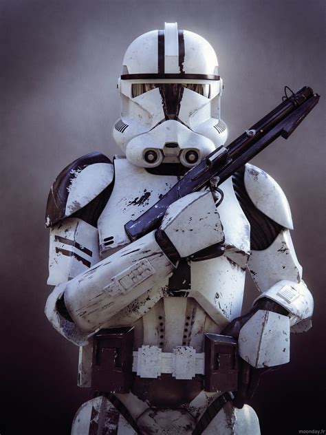 Amazing Clone Trooper 3d Art by Nicolas Brunet | Star Wars Art