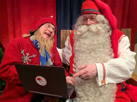 santa claus office webshop santa claus village