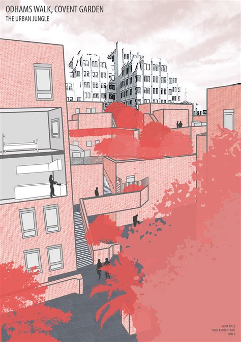 Stage 4 Kent School of Architecture: Odhams Walk, Covent Garden