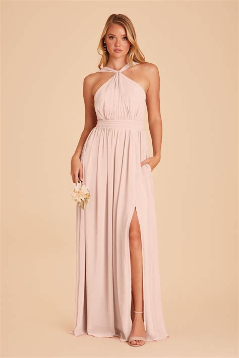 Blush Pink Bridesmaid Dresses | Pale Blush Dresses | Birdy Grey