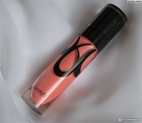 Блеск для губ Benefit Ultra Shines - «Нежный коралловый оттенок "spiked ...