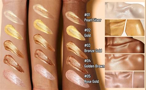 amazoncom ucanbe body shimmer oil ml moisturizing body glow