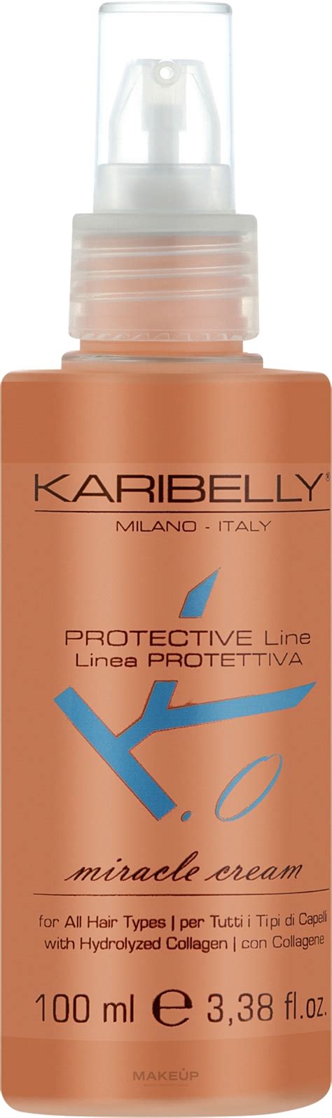 Karibelly Protective Miracle Cream - Крем для блеска и увлажнения волос ...