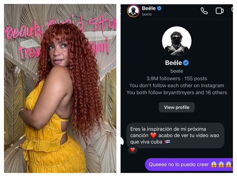 Beéle revela a Seidy La Niña que tomará su video como fuente de