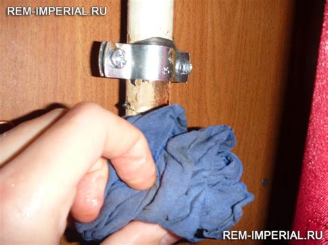 Хомут для труб: устранение течи своими руками, сделать для ...