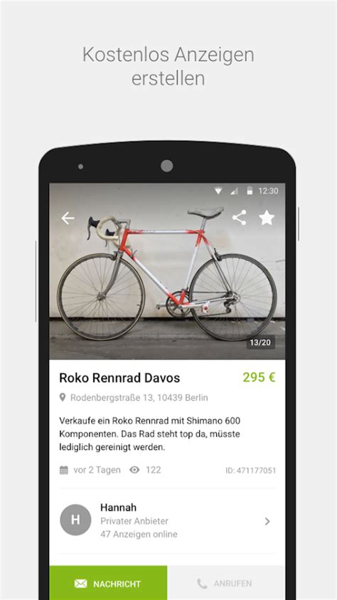 eBay Kleinanzeigen – Android-Apps auf Google Play
