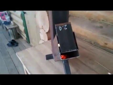 Ракетная печь. Чертёж. Rocket stove. Drawing. - YouTube