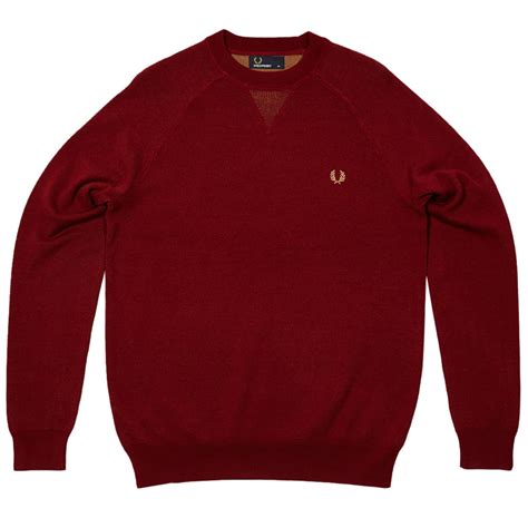 Fred Perry V Insert Crew Red | END. (KR)