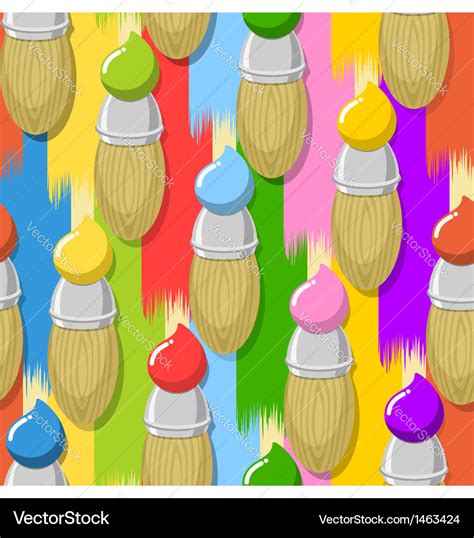 brush pattern royalty  vector image vectorstock