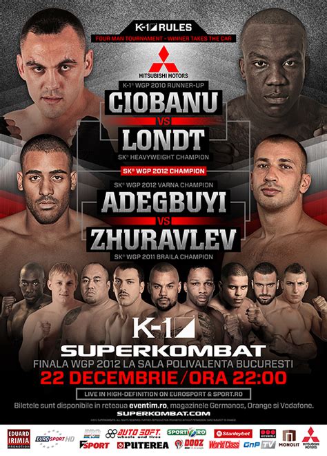 “SUPERKOMBAT WGP FINAL 2012” BUCHAREST – 22 DECEMBER - REAL COMBAT MEDIA
