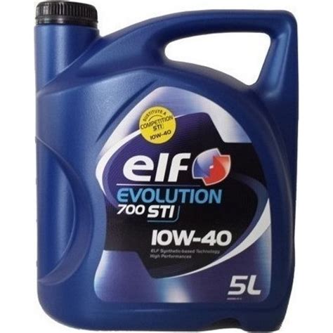 ELF EVOLUTION 700 STI 10W-40 5L | ΦΘΗΝΕΣ ΜΠΑΤΑΡΙΕΣ "O PAVLOS"