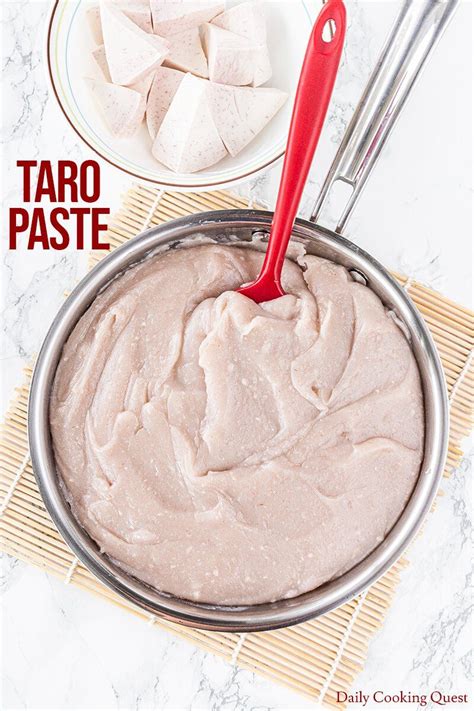 Taro Paste | Recipe | Taro recipes, Asian desserts, Taro paste recipe