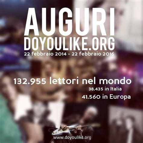 BUON COMPLEANNO DOYOULIKE.ORG