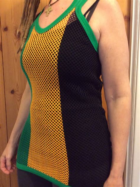 Jamaica string vest - Rasta Fairies - Reggae Clothes, Jewelry and Gifts