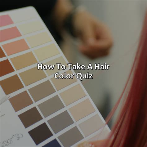 how to know what hair color suits you quiz