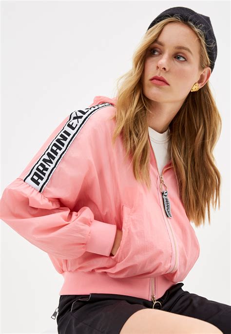 Ветровка Armani Exchange, цвет: розовый, AR037EWHONS3 — купить в ...