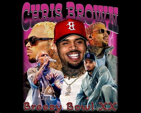 Chris Brown Breezy Bowl XX Tour T-Shirt, Chris Brown Album Shirt, Chris
